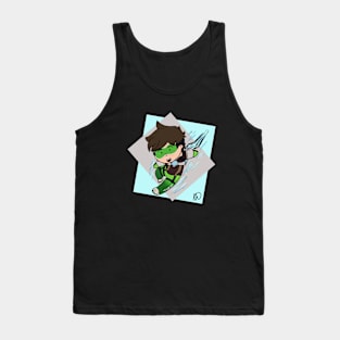 Tracer - Neon Green Tank Top